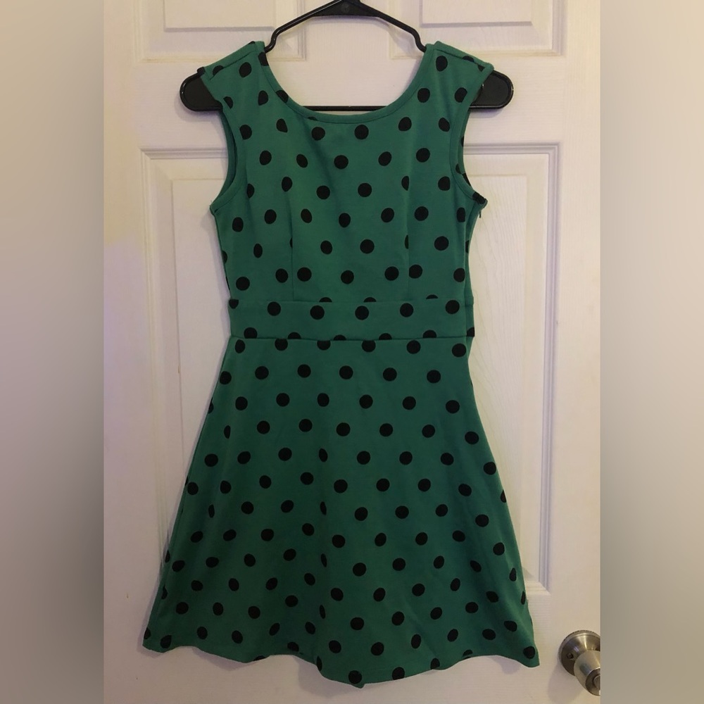 Polka-dot dress